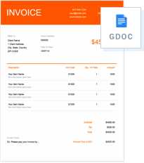 free invoice template downloads